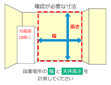 ご確認が必要な寸法