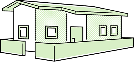 平屋1戸建て