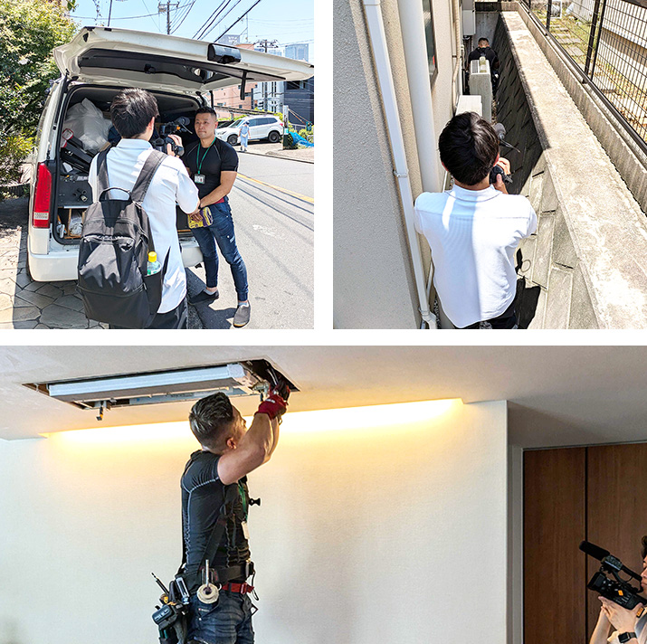 テレビ番組「サン!シャイン」の取材を受けました