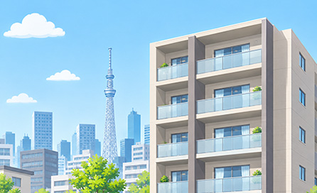 都内の分譲マンション