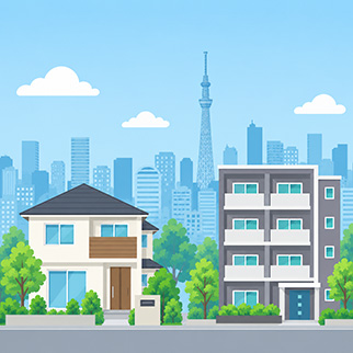 都内の住宅に設置