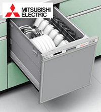 三菱電機(Mitsubishi)スライドオープン・ミドルタイプ食洗機EW-45R2Sの交換や後付けが安い
