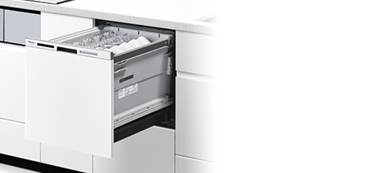 1位の面材型！キッチン扉との一体感を持たせたデザインが人気｜パナソニック　M9シリーズ・ミドルタイプ