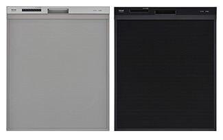 奥行65cm、1回あたり標準使用水量約9L|リンナイ食洗機RSW-SD401A-SVの仕様(ベーシックグレード)