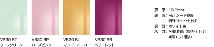 VB30シリーズ(鏡面仕上げ)