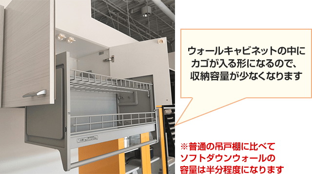 ソフトダウンウォールとは｜カップボードを設置するコツ