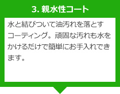親水性コート