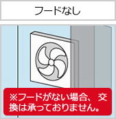 フードなし