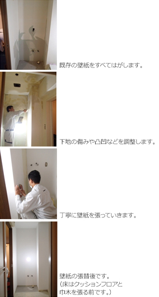 壁紙の張替