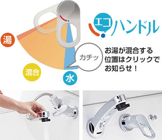 エコで使いやすい水栓