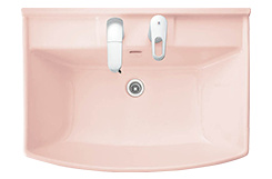 陶器のボウル ピンク