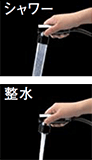 シャワーの出方