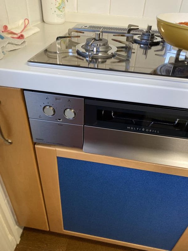 ノーリツ　ビルトインコンロ　N3S12PWASKSTES　ピアットマルチグリル 工事費込み】ノーリツ ビルトインガスコンロ『ピアット マルチグリル