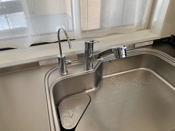 工事費込み】LIXIL(INAX) 浄水器付き専用水栓 【ビルトイン型】 工事費込み】LIXIL(INAX) 浄水器付き専用水栓 【ビルトイン型】