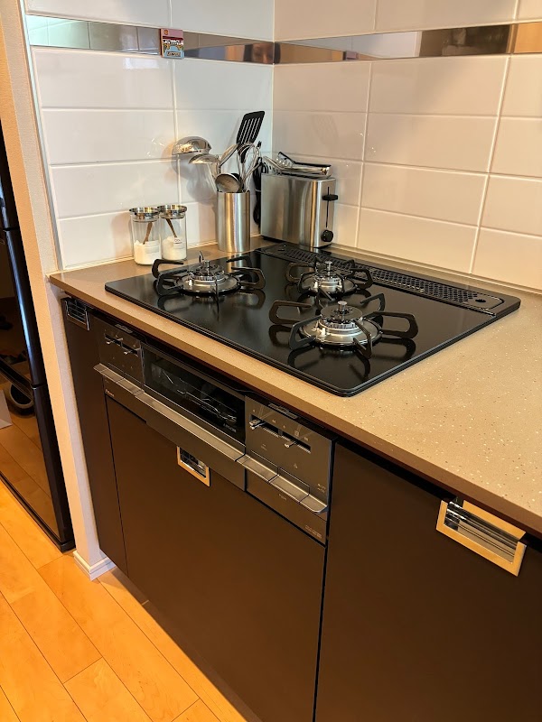 工事費込みセット Brillio ブリリオ ビルトインコンロ 幅60cm パロマ PD-743WS-60CV-13A オーブン接続対応 ティアラシルバー 標準設置工事セット パロマ PD-733W-75GZ-13A マッティーブラック