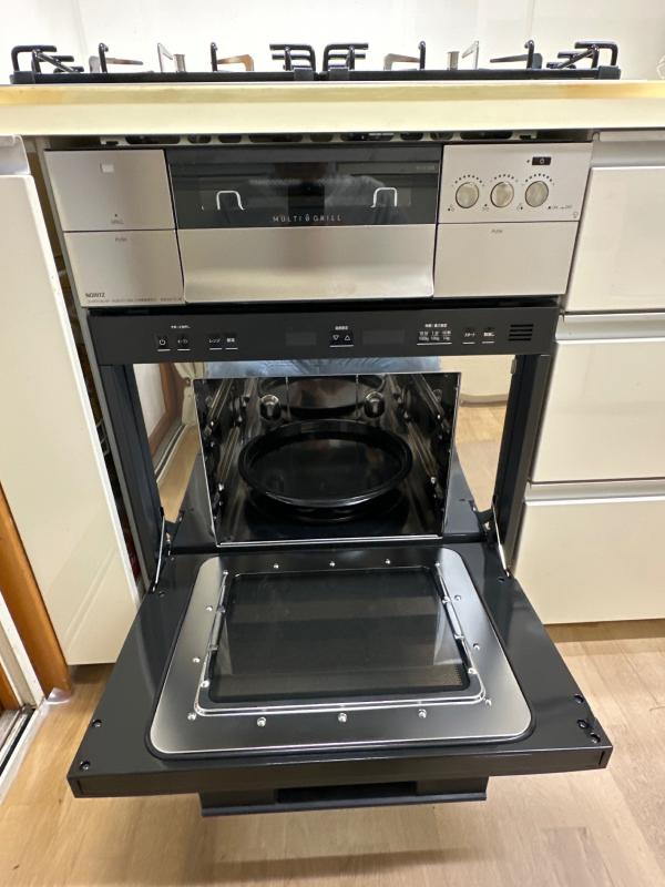 NORITZ N3S15PWAS6STESC-13A 標準設置工事セット PROGRE ビルトインガスコンロ(都市ガス用・両側強火力・幅75cm) 標準設置工事セット NORITZ N3S15PWAS6STESC-13A PROGRE [ビルトイン