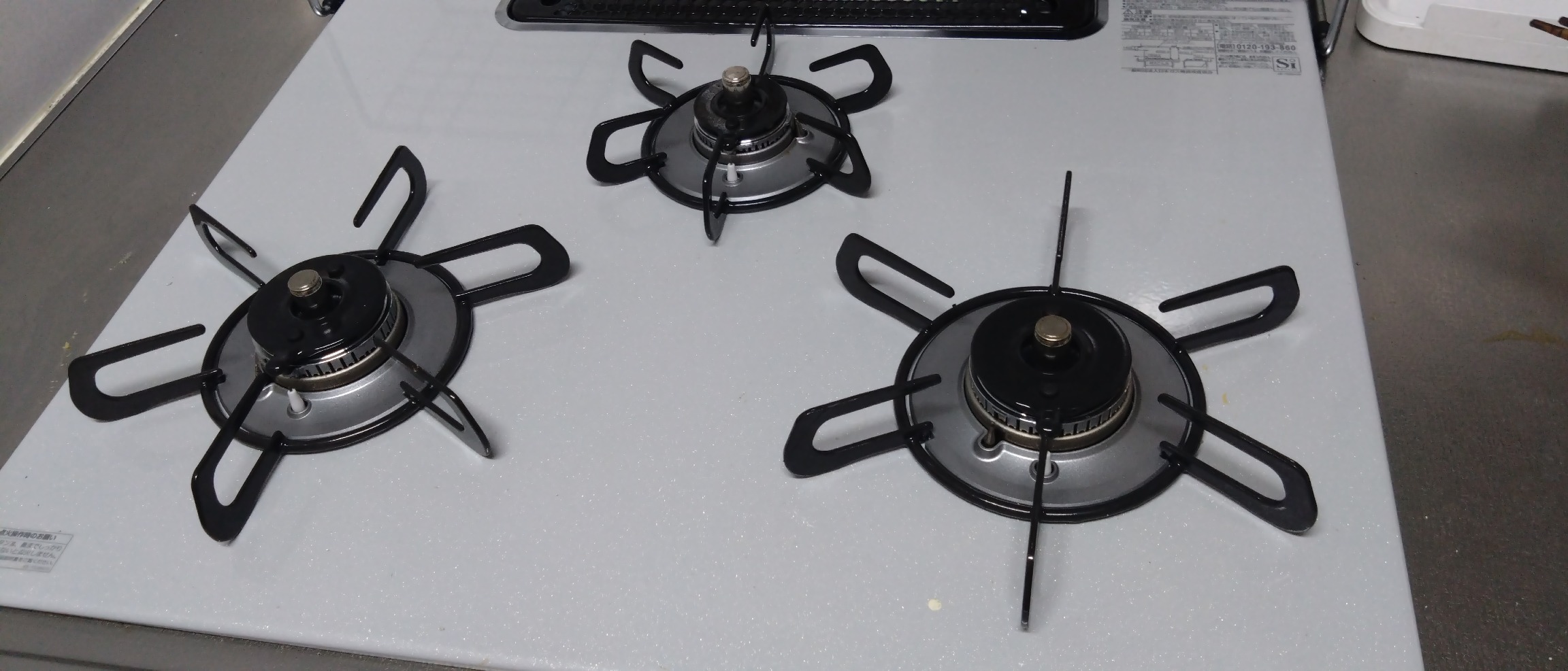 パロマ_2口ガスコンロ_高級シリーズ（グランドシェフ）炊飯鍋、備品付