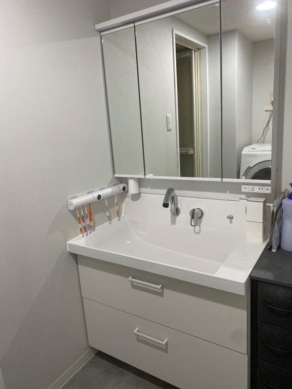 【LIXILピアラ】※鏡のみ※3面鏡スタンダードLED 900mm 楽天市場】LIXIL 洗面台 ピアラ 900幅 扉タイプ 3面鏡スリムLED照明 高