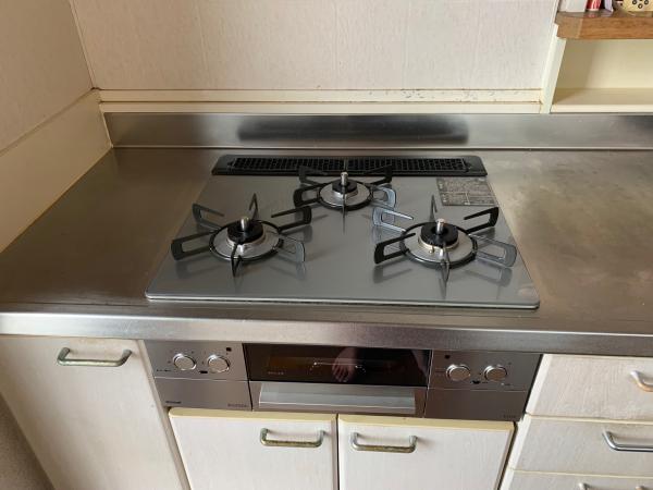 工事費込セット Lisse リッセ ビルトインコンロ 幅75cm リンナイ RHS71W32L1RSTW-13A