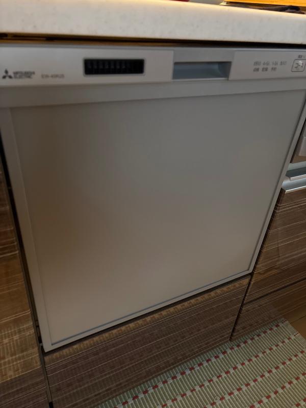 美品 三菱 ビルトイン 食洗機 浅型 EW-45R2 使用1年ちょい