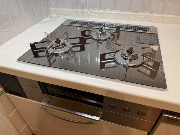 工事費込み】リンナイ ビルトインガスコンロ『デリシア(3V乾電池式 