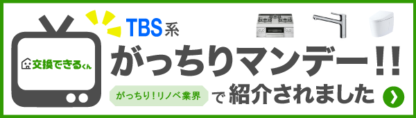交換できるくんがTBS系・がっちりマンデー！！で紹介されました