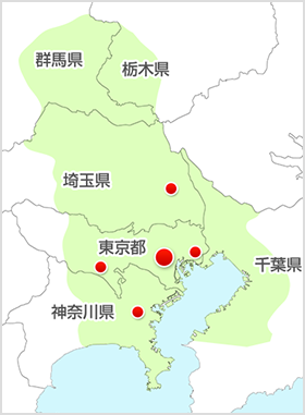 関東施工エリア