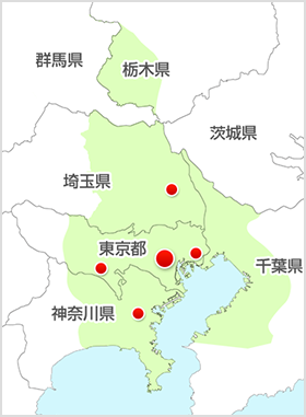 関東施工エリア