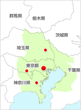 関東施工エリア