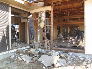 被災家屋