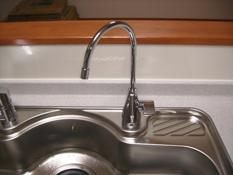 浄水器用水栓KS-403XU(JW)の取り付け No.1224 浄水器用水栓KS-403XU(JW)の取り付け No.1224