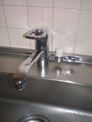食器洗い機用分岐水栓付水栓 TOTO TKG31UPHS No.1801