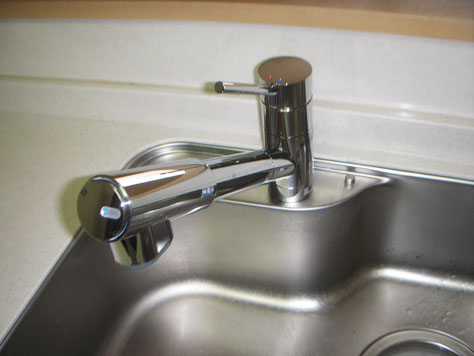 LIXIL(INAX) キッチン用水栓(ワンホールタイプ) eモダンタイプ