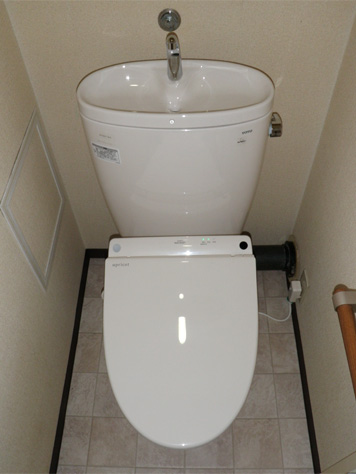 トイレリフォーム(TOTO新ピュアレストEX『CS325BP+SH321BA トイレリフォーム(TOTO新ピュアレストEX『CS325BP+SH321BA