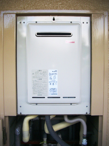 給湯器交換（リンナイガス給湯器RUX-A2011W-E） No.12507
