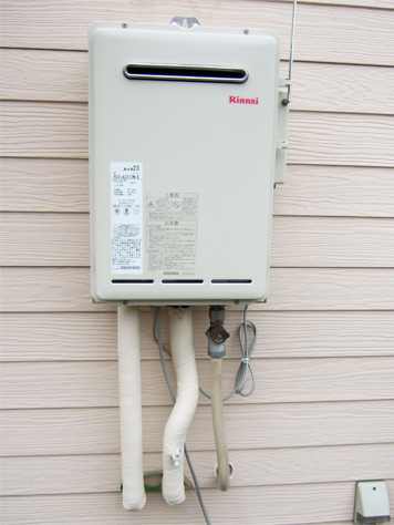 給湯器交換工事（ナショナルGW-20Y5→リンナイRUX-A2010W-E） No.13323