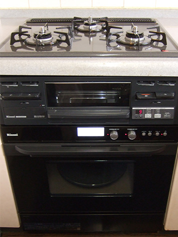 Rinnai製ビルトインコンベックS51シリーズ『RSR-S51C-B』 No.15256