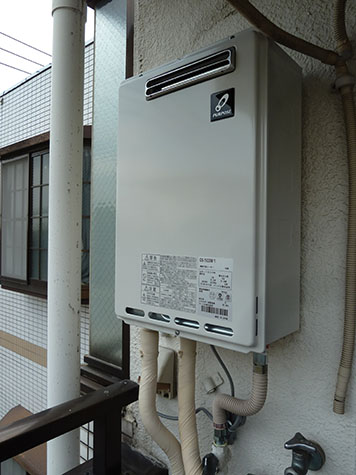 パーパス 給湯器 16号 給湯専用『GS-1600W-1』 神奈川県川崎市 G様宅