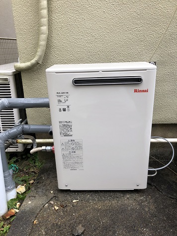 リンナイ 給湯器 20号 給湯専用 『RUX-A2013G』 愛知県瀬戸市 O様宅 No 
