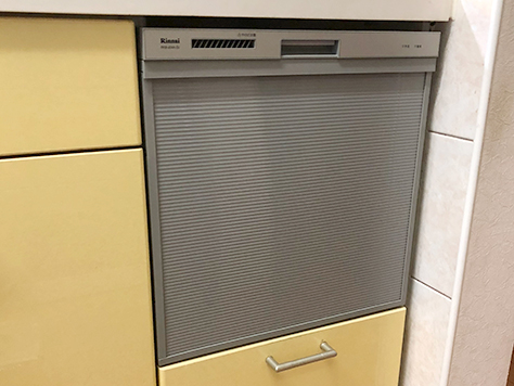 リンナイ ビルトイン食洗機 Rkw 404a Sv 神奈川県大和市 O様宅 交換できるくん