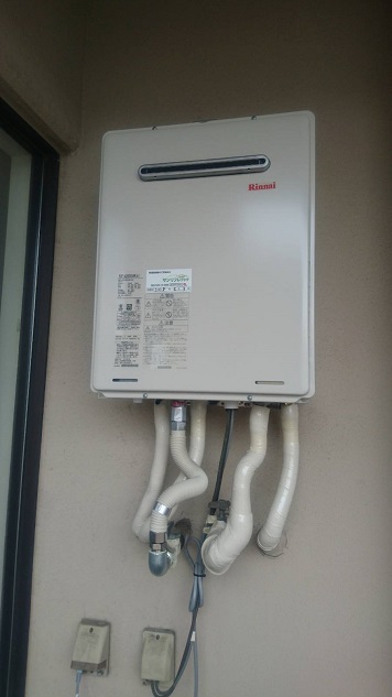 リンナイ 給湯器 号 オートタイプ Ruf 005saw A 東京都港区 I様宅 交換できるくん