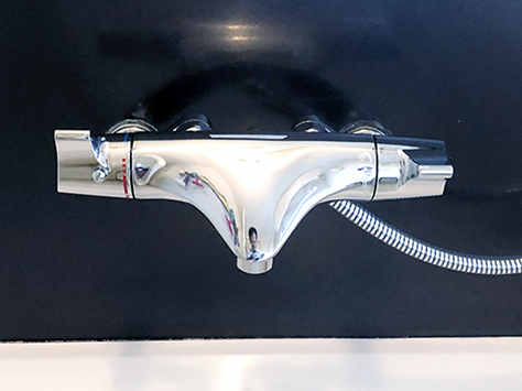 TOTO 浴室用水栓 TMNW40BY3 ニューウェーブ サーモスタット混合水栓 コンフォートウエーブ めっき 壁付タイプ 蛇口 [TMN40TY1] ニューウェーブシリーズ TOTO 浴室水栓