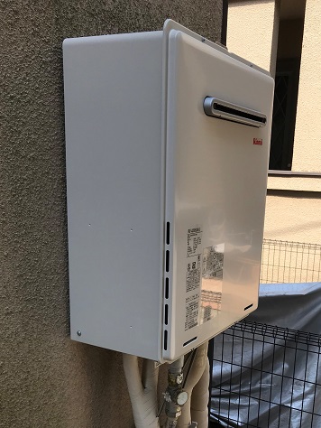 リンナイ 給湯器 号 オートタイプ Ruf 005saw A 東京都町田市 S様宅 交換できるくん