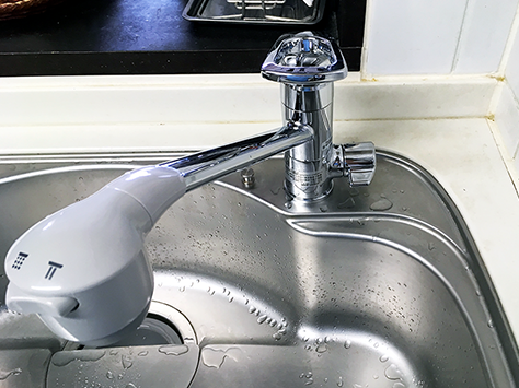 TOTO キッチン用水栓 ビルトイン浄水器付『TKG38BS+TK302B2
