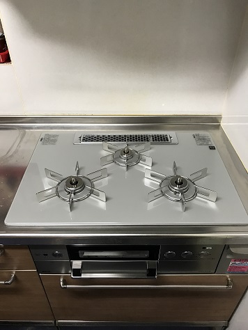 リンナイ ビルトインガスコンロ『デリシア3V乾電池タイプ』[天板 リンナイ ビルトインガスコンロ『デリシア3V乾電池タイプ』[天板