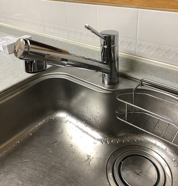 工事費込み】LIXIL(INAX) キッチン用水栓(ワンホール) オールインワン