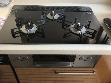 リンナイ 都市ガスコンロ RHS71W22E2RC 引き取り希望 （引き取り希望 