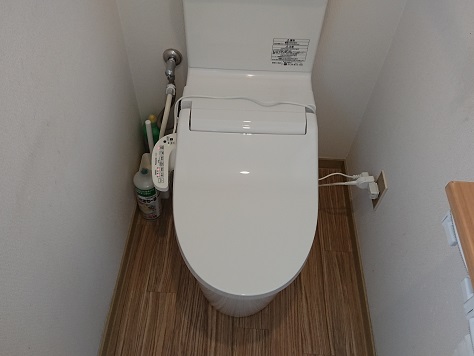 大阪府堺市 パナソニック温水洗浄便座の施工事例 交換できるくん