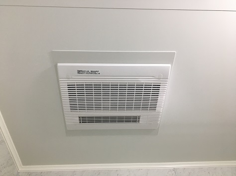 埼玉県さいたま市 マックス浴室乾燥機の施工事例 交換できるくん