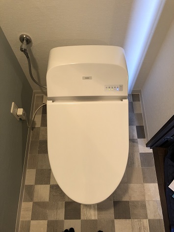 大阪府大阪市 Totoトイレの施工事例 交換できるくん